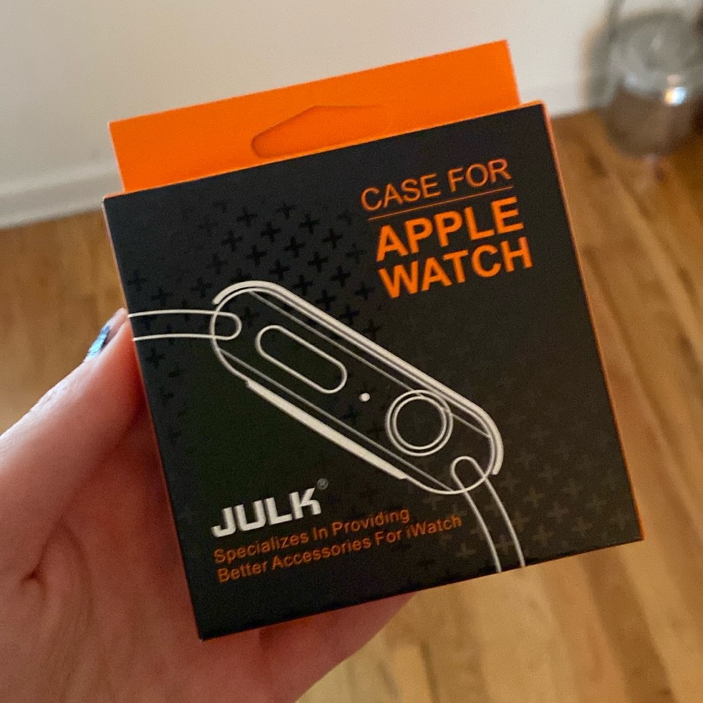 Clear case for Apple Watch